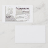 copie de carte de visite professionnelle de visite (Devant / Derrière)