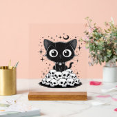 Copie de Crânes de Chat Mignon Créatif Gothique Ch (Mariage)