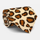copie de guépard - cravate (Roulé)