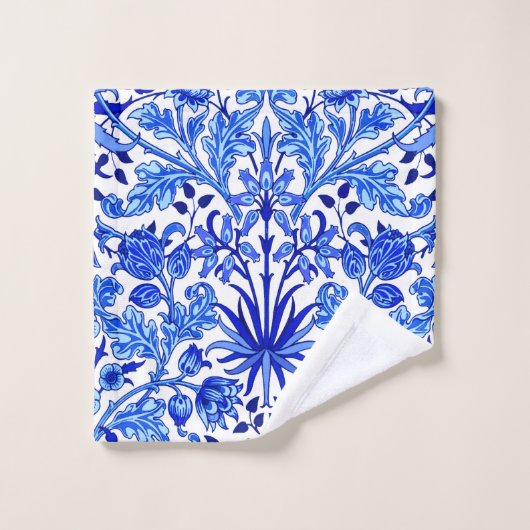 Copie de jacinthe de William Morris, bleu de (Gant de toilette)
