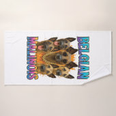 Copie de Malinois Belge (Serviette de bain)