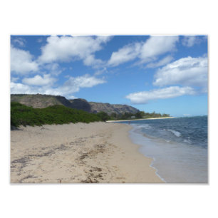 Copie de photo d'Oahu Hawaï de plage de Mokuleia