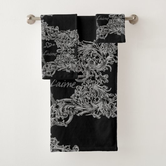 Copie de rouleau de Tour Eiffel de Paris Je T'aime (En situation)