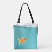 Copie de sac fourre-tout à poisson rouge partout (Dos)