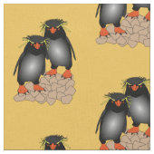 Copie de tissu de pingouin de Rockhopper (Fermer)