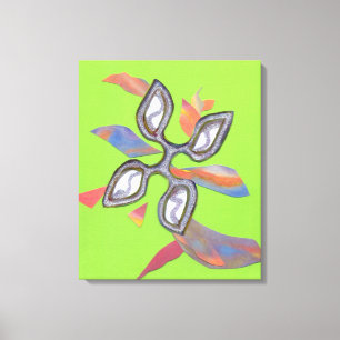 Copie de toile de beaux-arts "de tranchant vert"