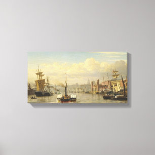 Copie de toile de peinture de J W Carmichael la
