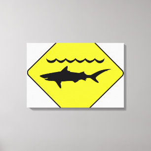 Copie de toile de signe "de requins de
