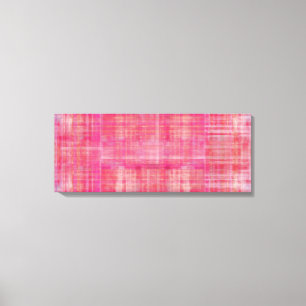 Copie de toile enveloppée par peinture rose de
