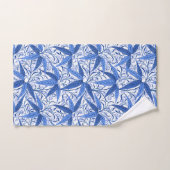 Copie de William Morris, bleu de cobalt et blanc (Serviette à main)