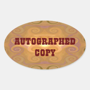 Copie dédicacée - autocollants ovales (7)