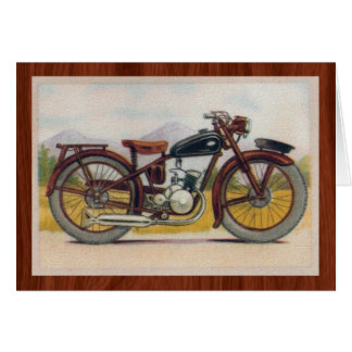 Copie en bronze vintage de moto