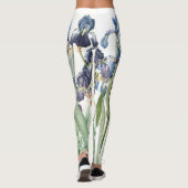 Copie florale Legging d'iris bleu de Redoute (Dos)