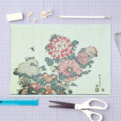 COPIE JAPONAISE de FLEUR AVEC le papier de soie de (Artisanat)