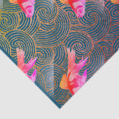 COPIE JAPONAISE de papier de soie de soie de KOI (Détail)