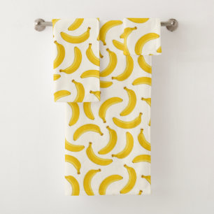 Copie, jaune et blanc de fruit tropical de bananes