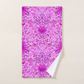 Copie, lavande et violette de jacinthe de William (Serviette à main)