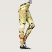 Copie Legging de faune d'oiseaux de héron partout (Droite)