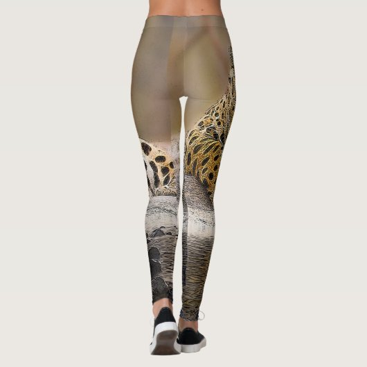 Copie Legging de guépard de signature (Dos)