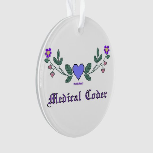 Copie Médicale de point de croix de codeur (devant)