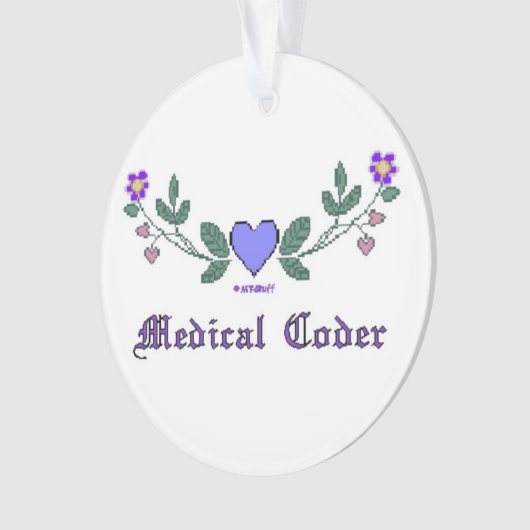 Copie Médicale de point de croix de codeur (devant)