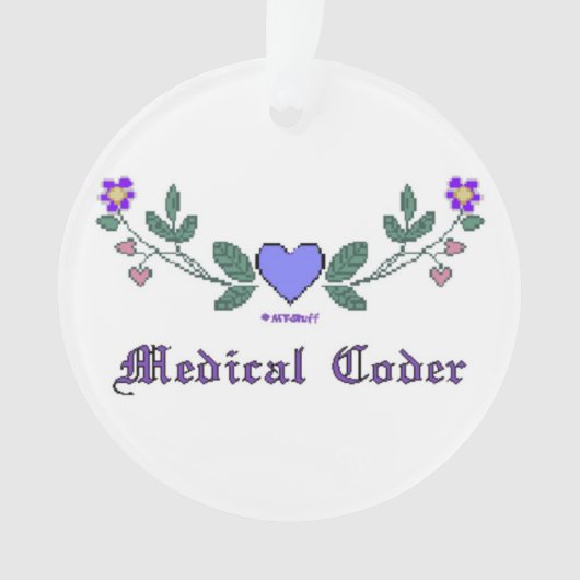 Copie Médicale de point de croix de codeur (devant)