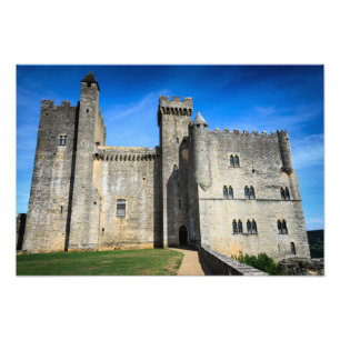 Copie médiévale de photo de château de Beynac d