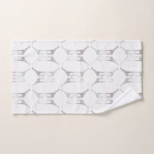 Copie moderne de girafe (Serviette à main)