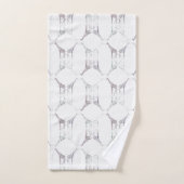 Copie moderne de girafe (Serviette à main)