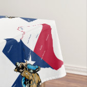 Copie occidentale de cow-girl du Texas de nappe (In Situ)
