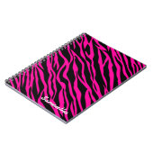 Copie rose de zèbre - journal fait sur commande de (Côté gauche)