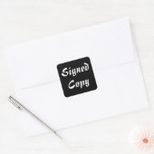 Copie signée - Stickers Carrés (#25) (Enveloppe)