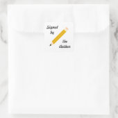 Copie signée - Stickers Carrés (#28) (Sac)