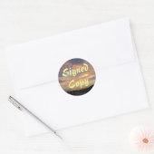 Copie signée - Stickers ronds (#49) (Enveloppe)