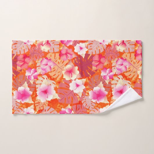 Copie tropicale dans le corail vivant (Serviette à main)