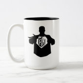 Copie TwoTone de double de tasse du noir 15oz de (Gauche)