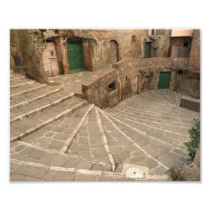 Copie verte de photo de portes de Pitigliano