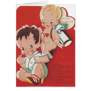 Copie vintage Cupid Valentine