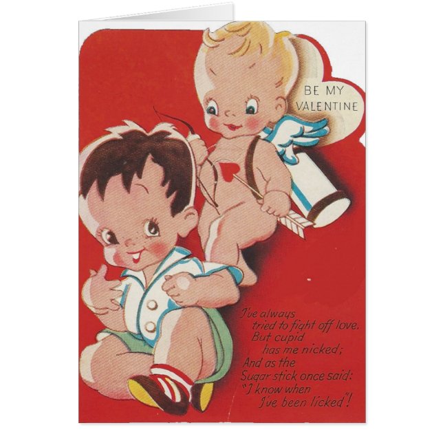 Copie vintage Cupid Valentine (Devant)