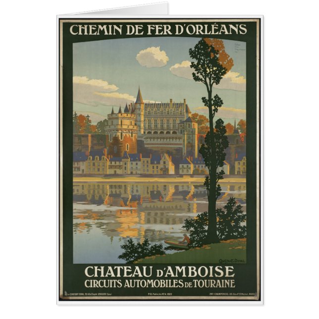 Copies d'annonce d'affiche de Vintage voyage (Devant)