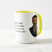 COPILOT 15oz MUG with my Mug on the Mug! Mok (Voorkant rechts)