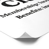 Coping Club - Poster (Hoek)