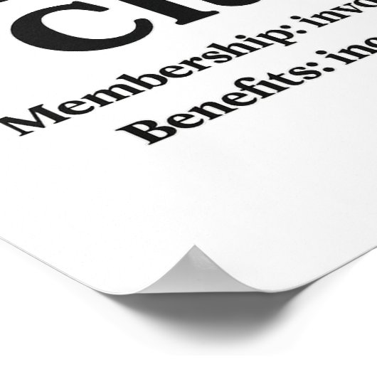 Coping Club - Poster (Hoek)