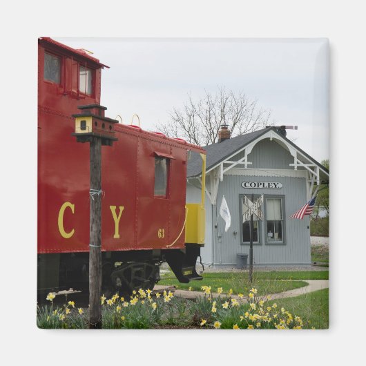 Copley Treinstation Magneet (Voorkant)