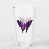 Copo de Vidro (Glass Cup) Borboleta Mística Glas (Achterkant)