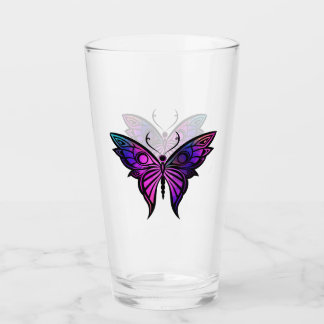 Copo de Vidro (Glass Cup) Borboleta Mística Glas
