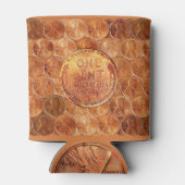 Copper Abraham Lincoln penny, 1943, 1 cent, 1919 Blikjeskoeler (Achterkant)