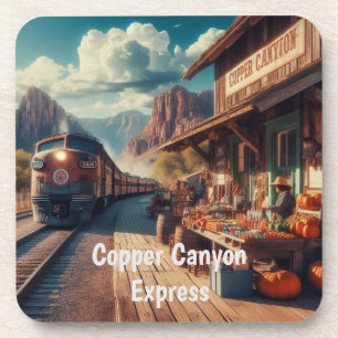 Copper Canyon Express Bier Onderzetter