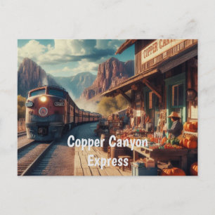 Copper Canyon Express Briefkaart