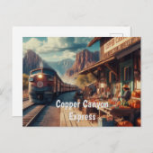 Copper Canyon Express Briefkaart (Voorkant / Achterkant)